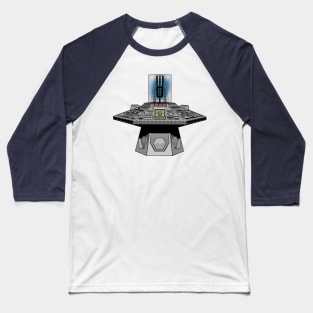 Tardis Console Baseball T-Shirt